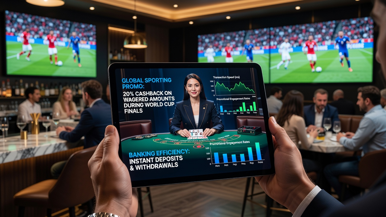Mobiele live dealer sessies met snelle banktransacties tijdens sportevenementen