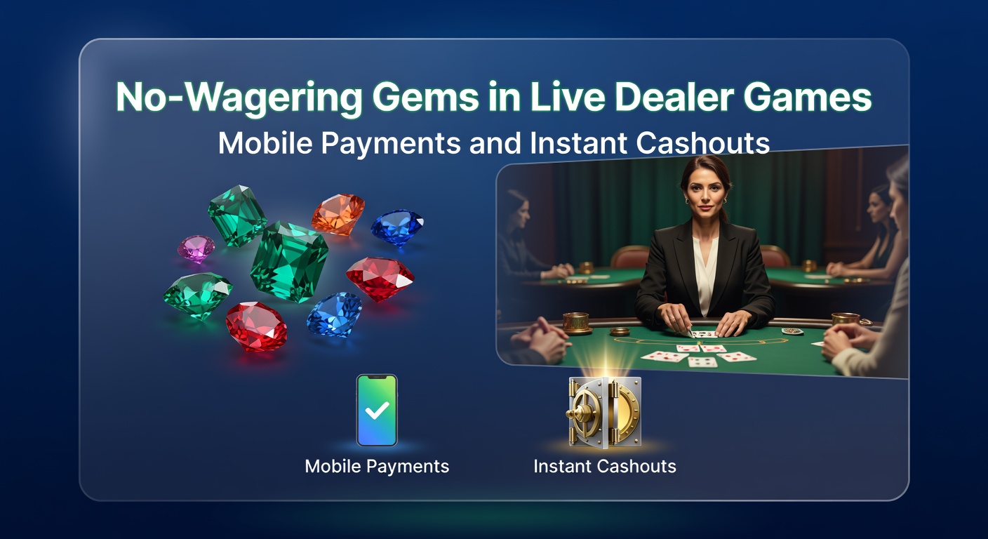 Schermafbeelding van een live dealer blackjack spel op mobiel met no-wagering bonus en snelle uitbetaling icoon