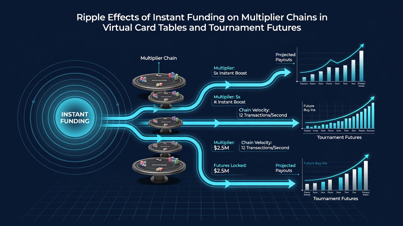 Analyse van multiplier ketens in virtuele toernooien met financieringsstromen en futures indicatoren